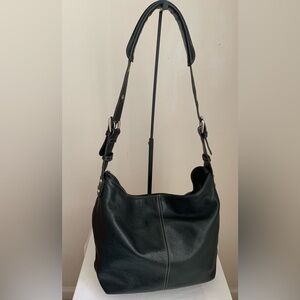 Tignanello  Black leather Purse